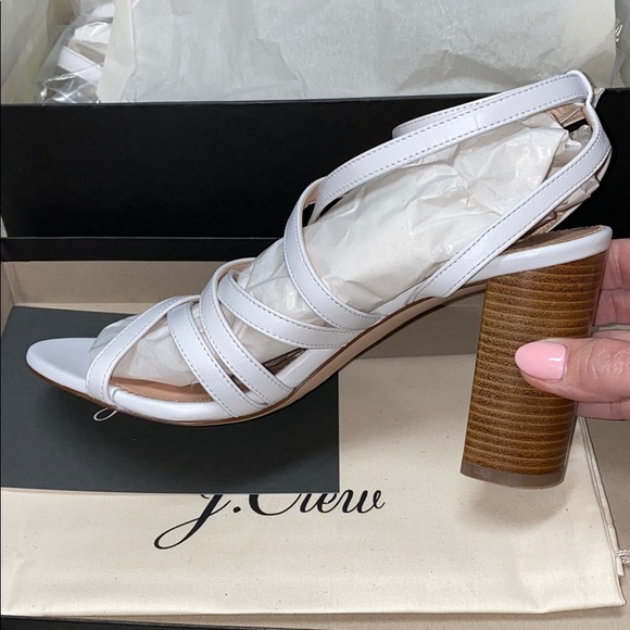 J. Crew Stella Strappy Block-Heel Sandals NWT - Picture 6 of 8